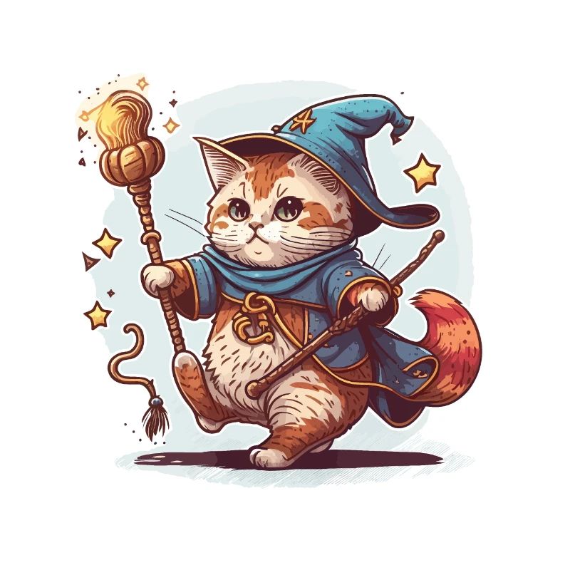 Katzen-Magier