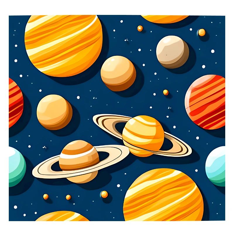 Modèle de système solaire bizarre