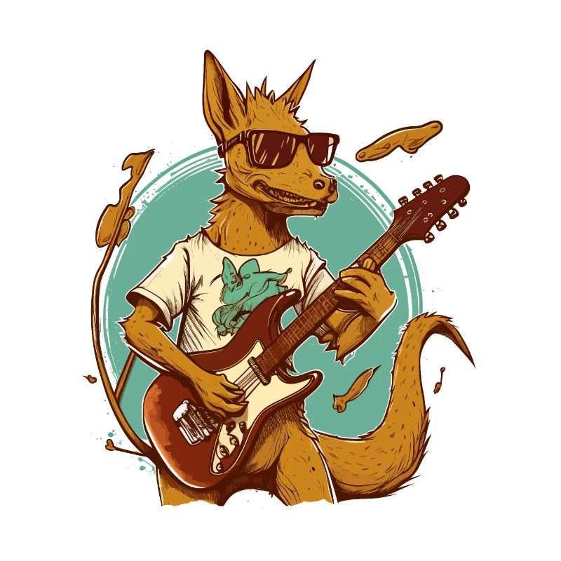 Känguru-Gitarrist