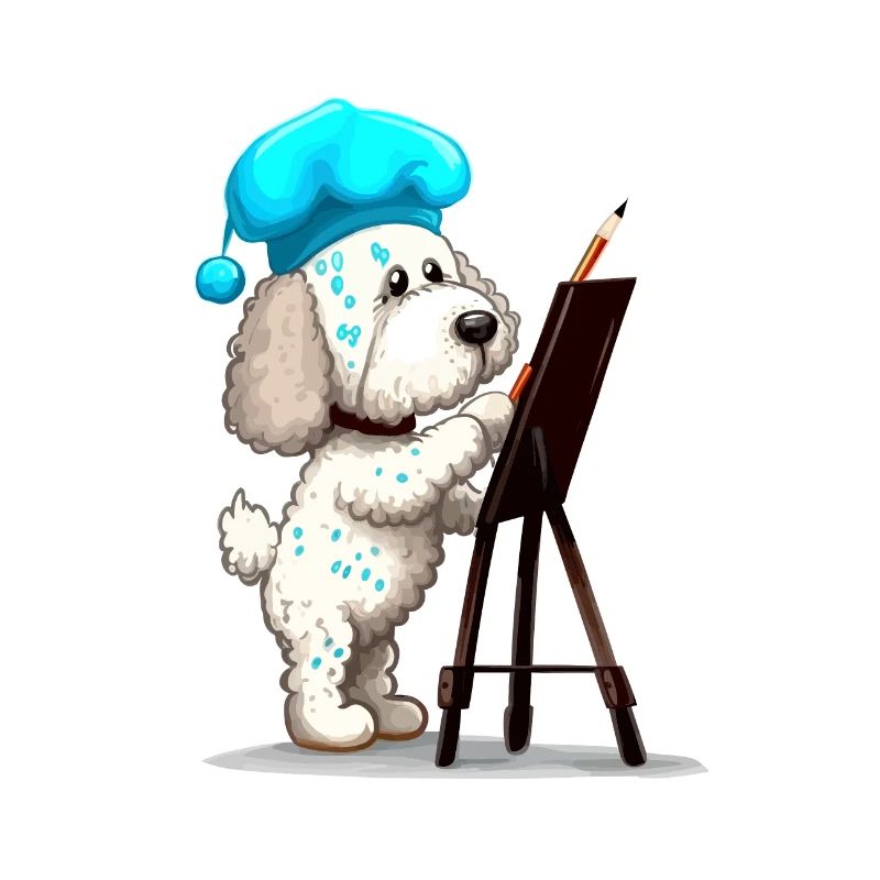 Chien arty