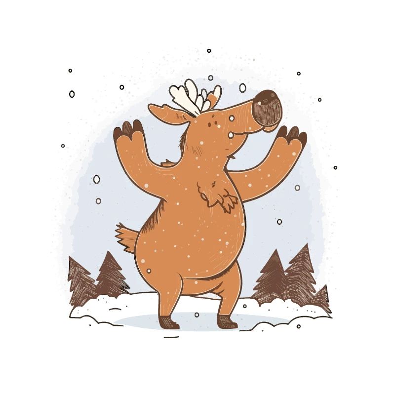 Moose-y Winter