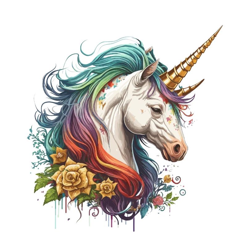 Regenbogen-Einhorn