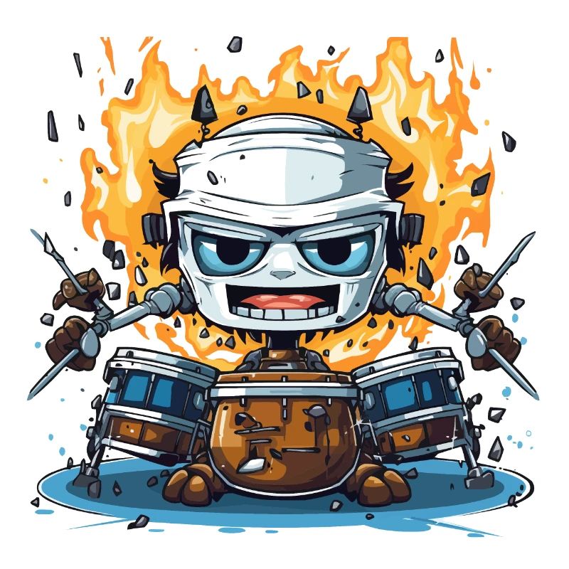 Der Roboter-Trommler