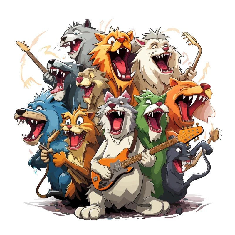 Die Tontauben-Tierband