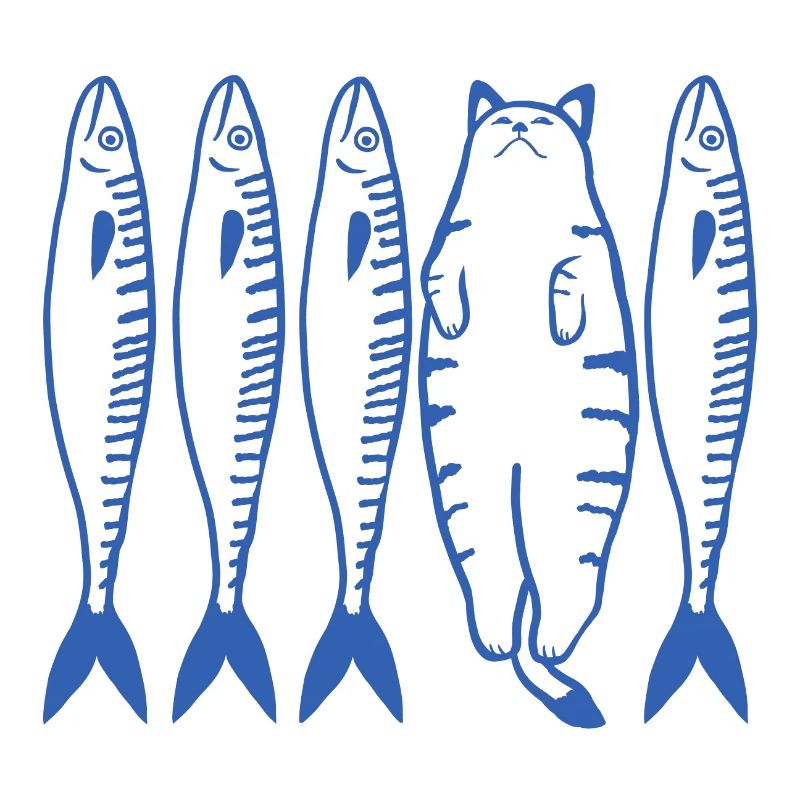 chat blanc et companie