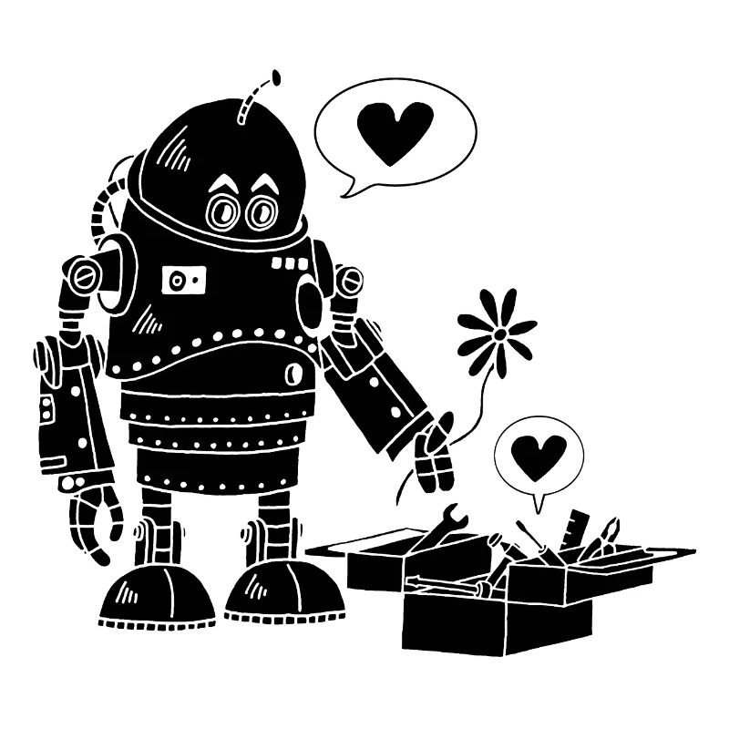 Robot Lovers (Schwarz)