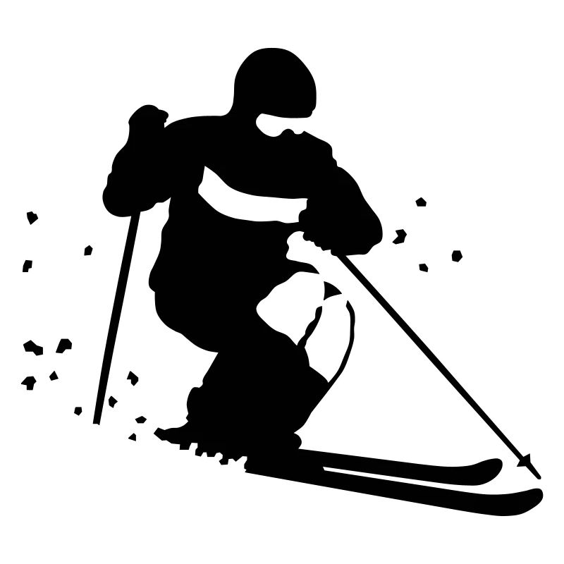 Mogul skiing