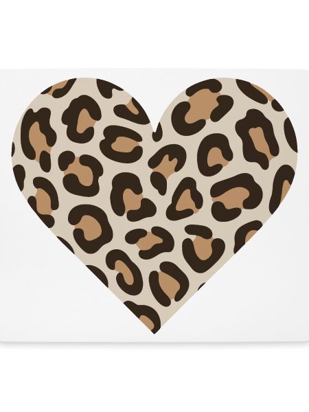 Leopard Heart Print