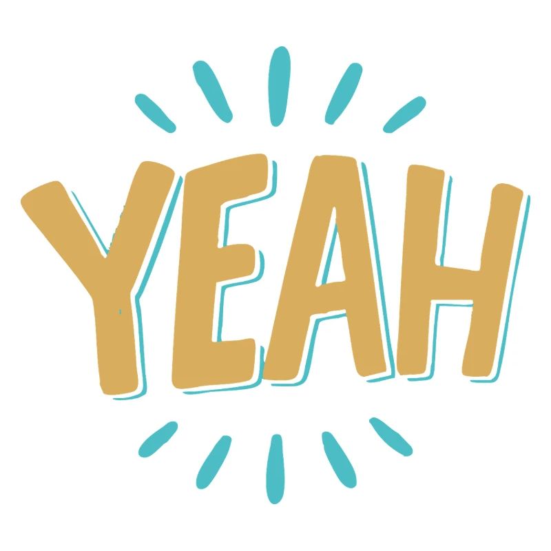 Yeah Burst Graphic Tee