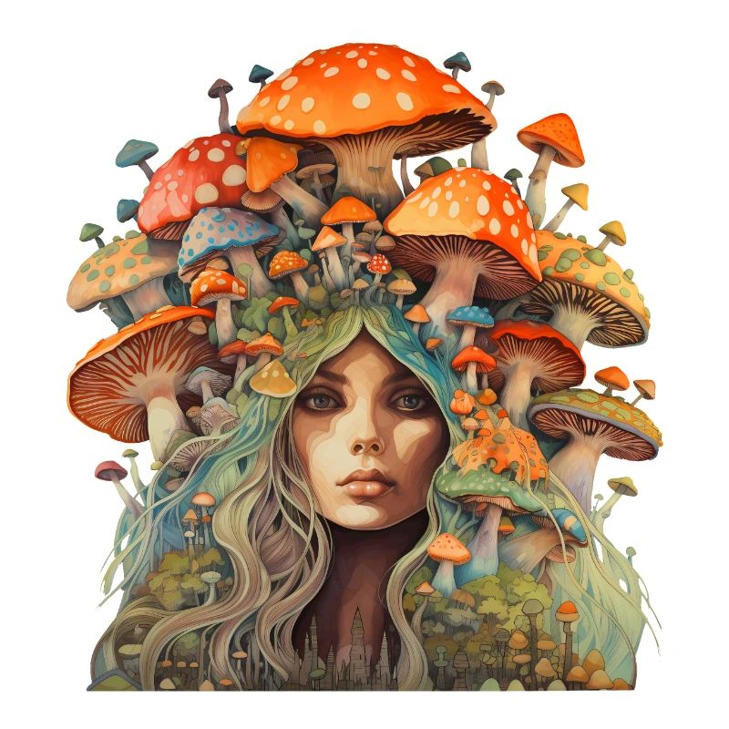 Mutter der Fliegenpilze - Mutter Erde