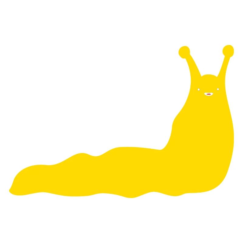 Schnecke Banane