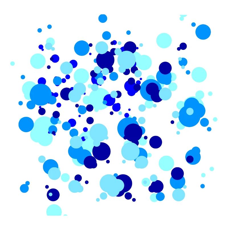 Blaue Punkte