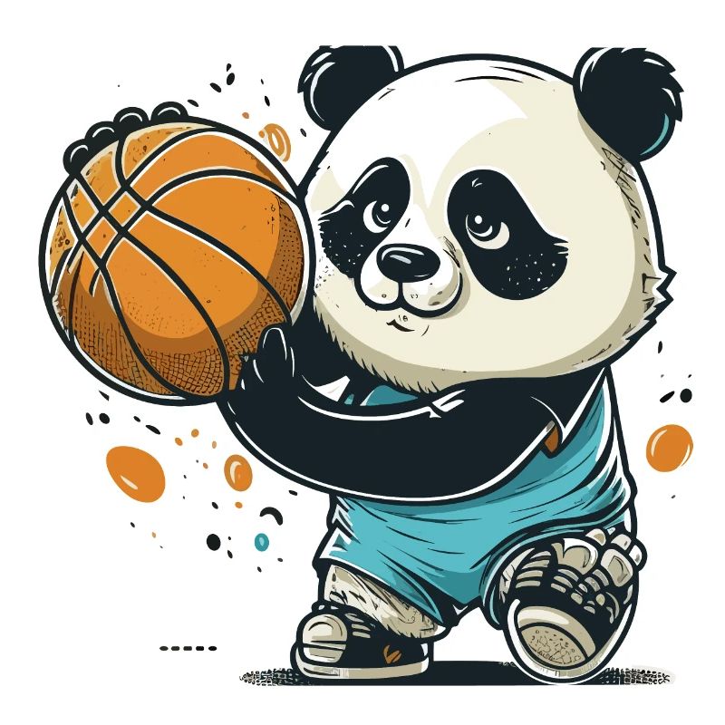 Hoops with a Panda
