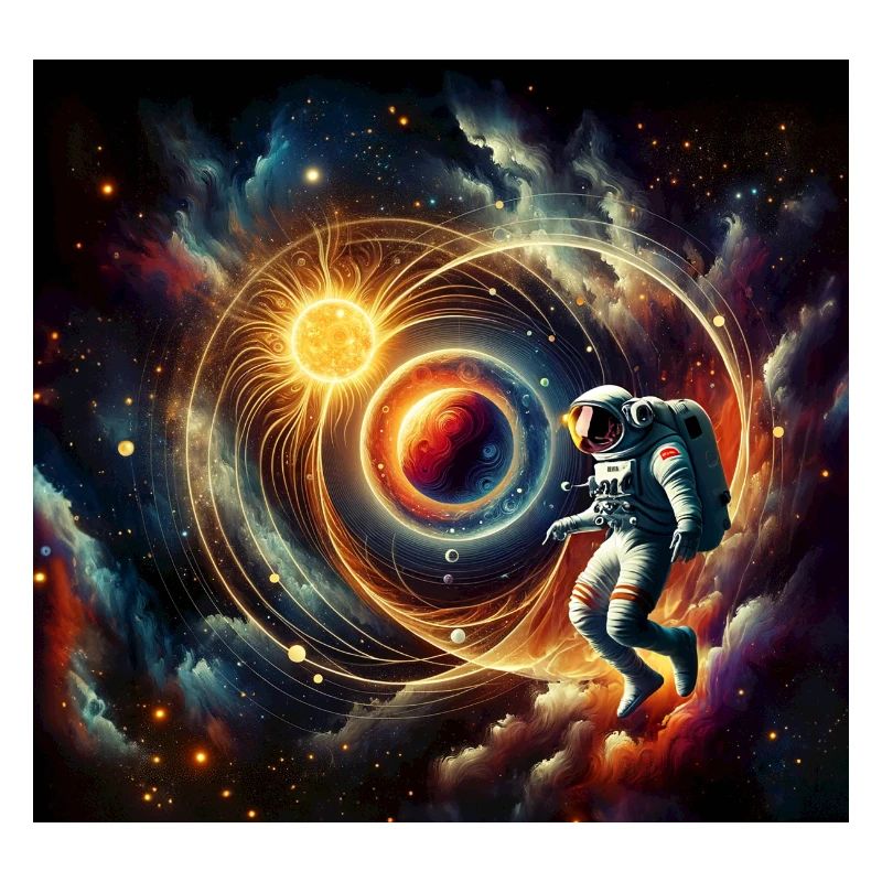 Astronaute dans l’espace