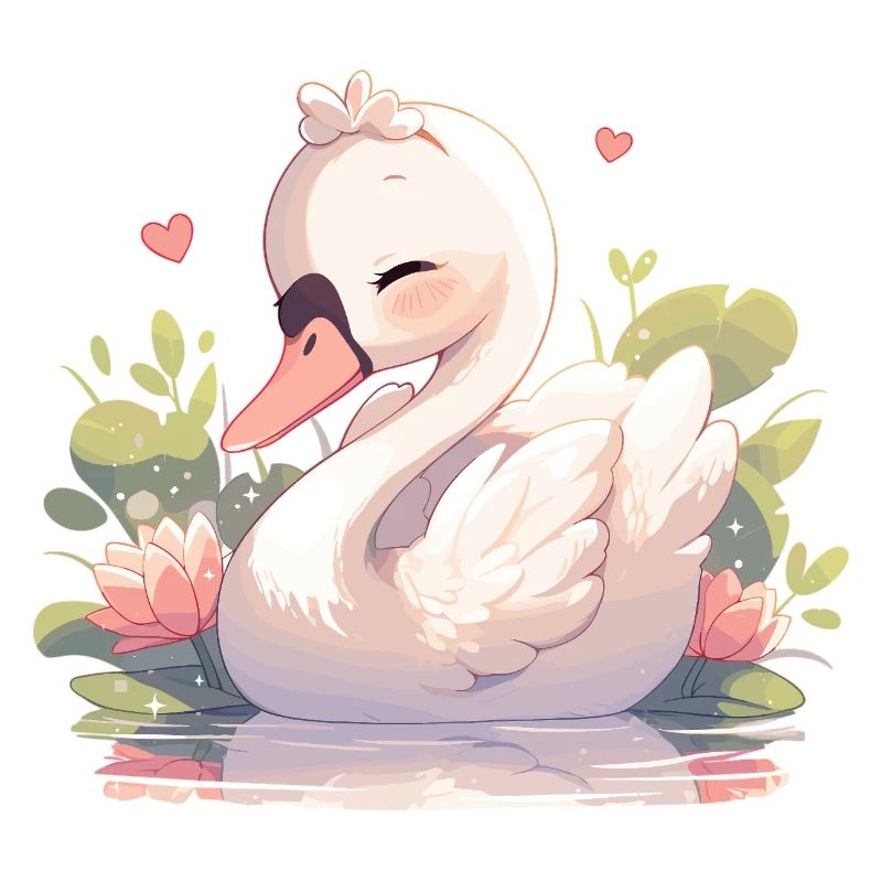 Schwäne Schwan