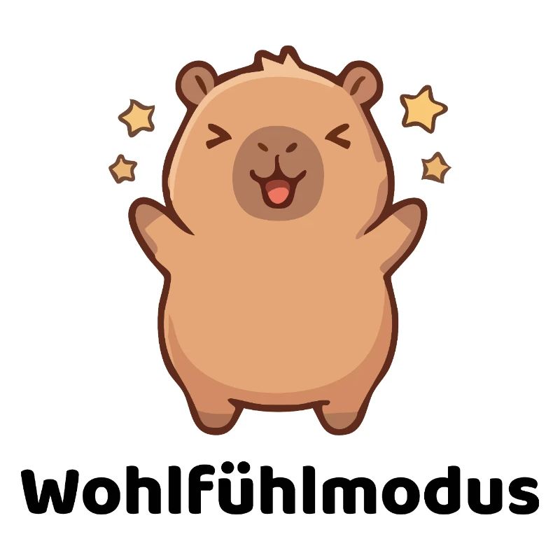 Wohlfühlmodus - Kuschelbär mit Sternen