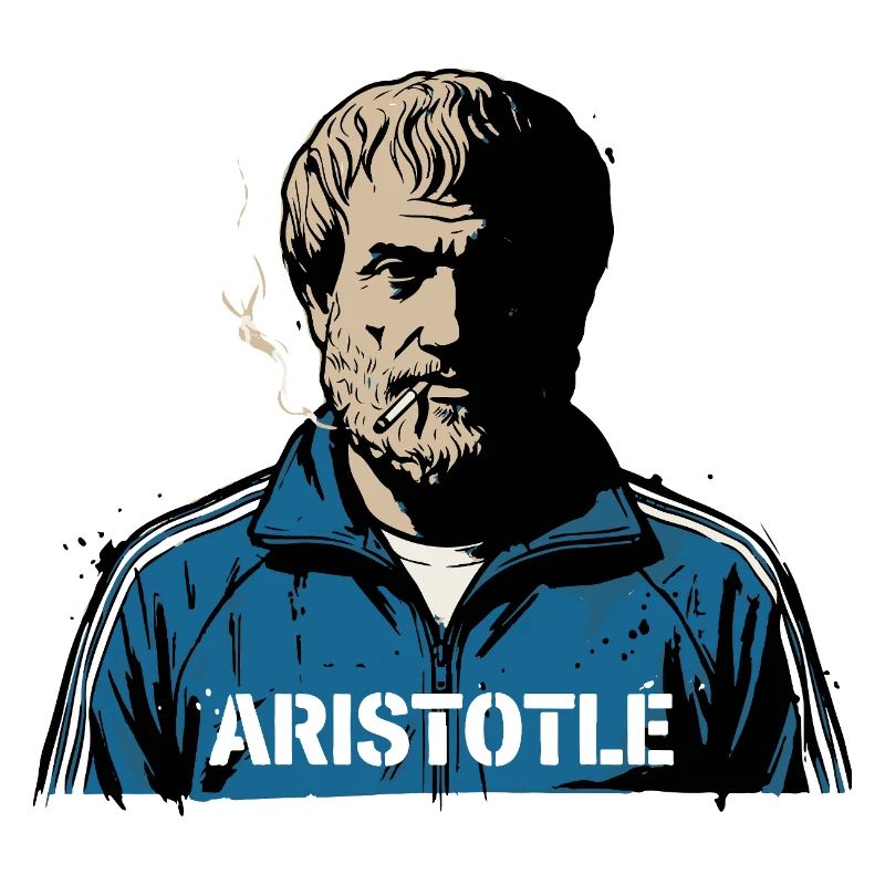 Aristoteles' Straßenkluges Porträt