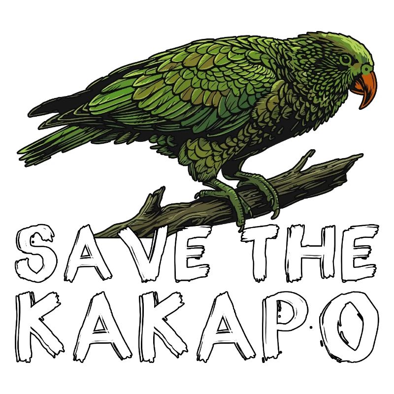 Rettet den Kakapo Neuseeland