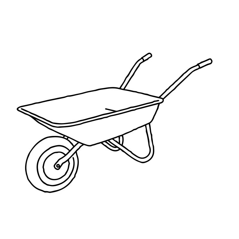 Schubkarre Karette