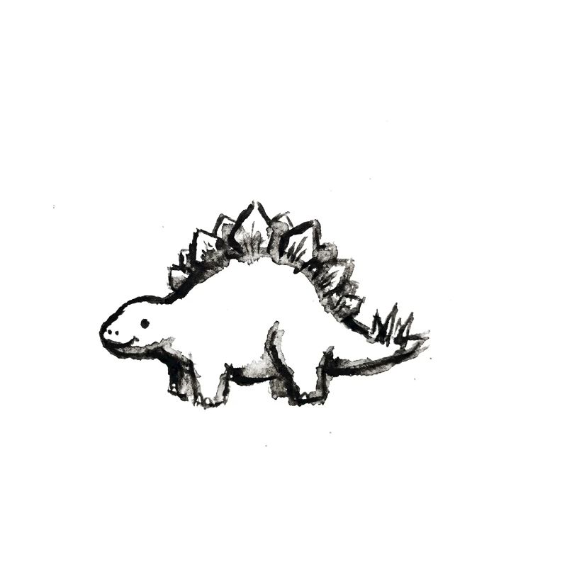 Freundlicher Stegosaurus