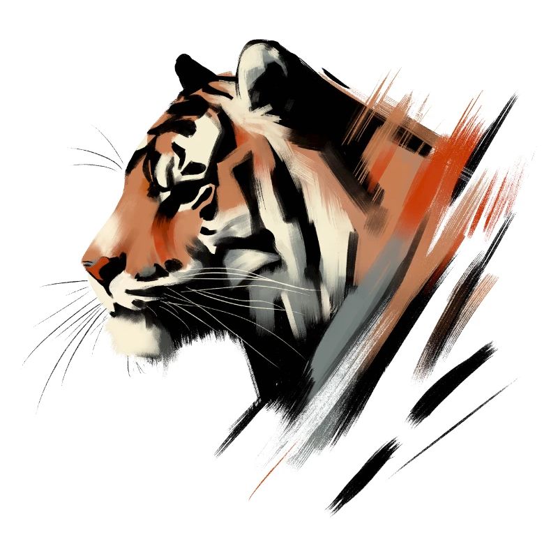 Majestätischer Tiger