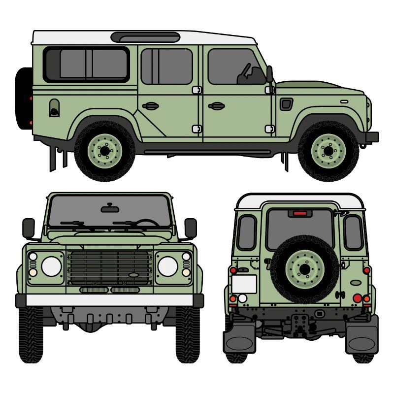 Defender 110 - Seiten