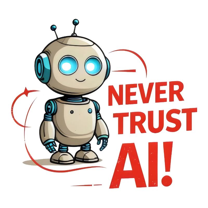 Never Trust AI