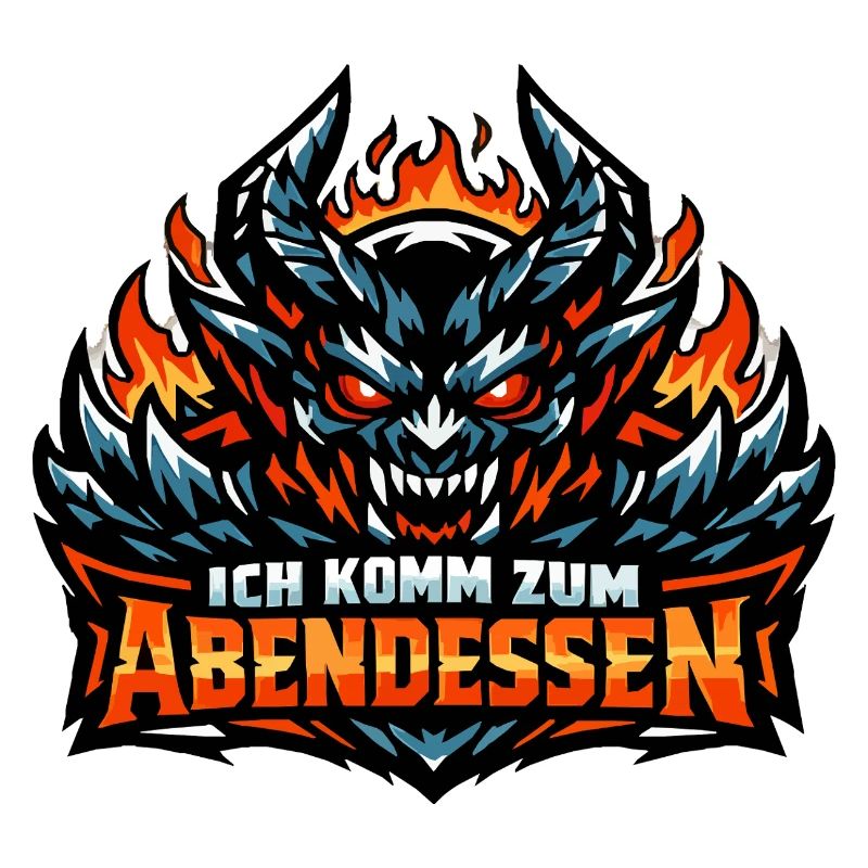 Abendessen Dämonen-Feuer