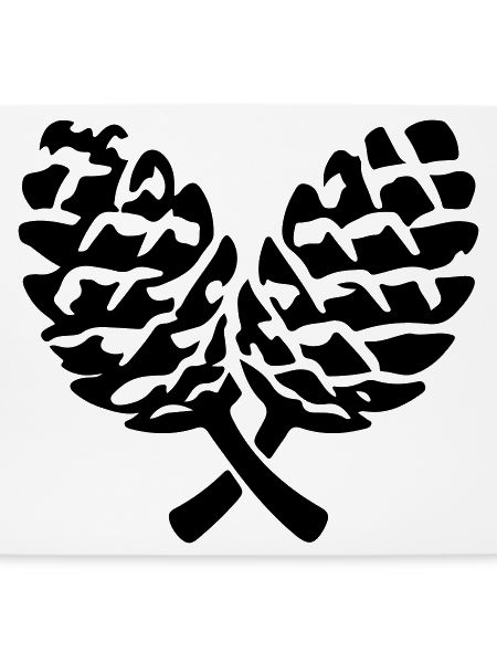 Tannenzapfen Symbol Zapfen