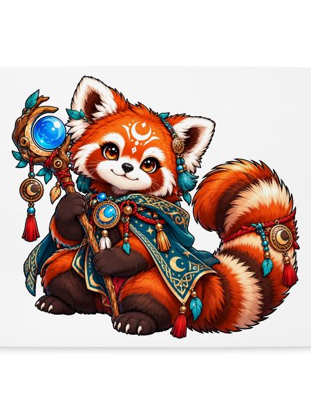 Kawaii Mystischer Roter Panda