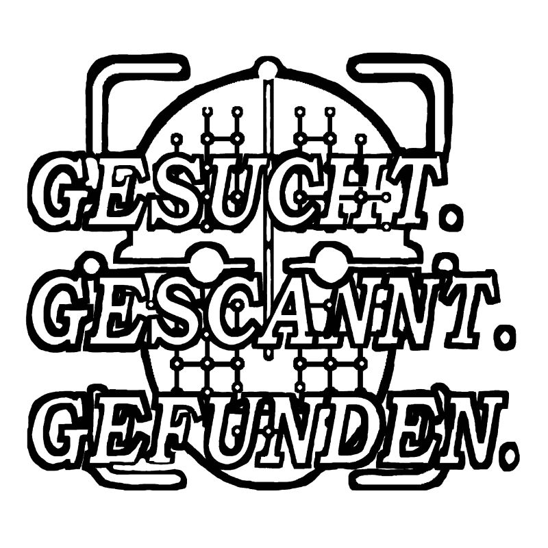 Gesucht Gescannt Gefunden