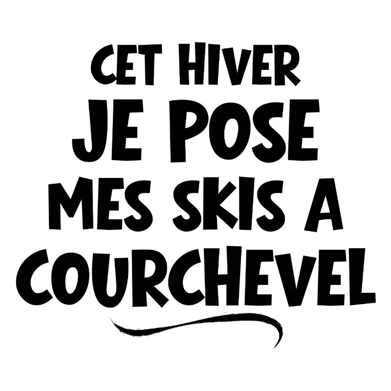 Skigebieten, Skifahrer, Courchevel