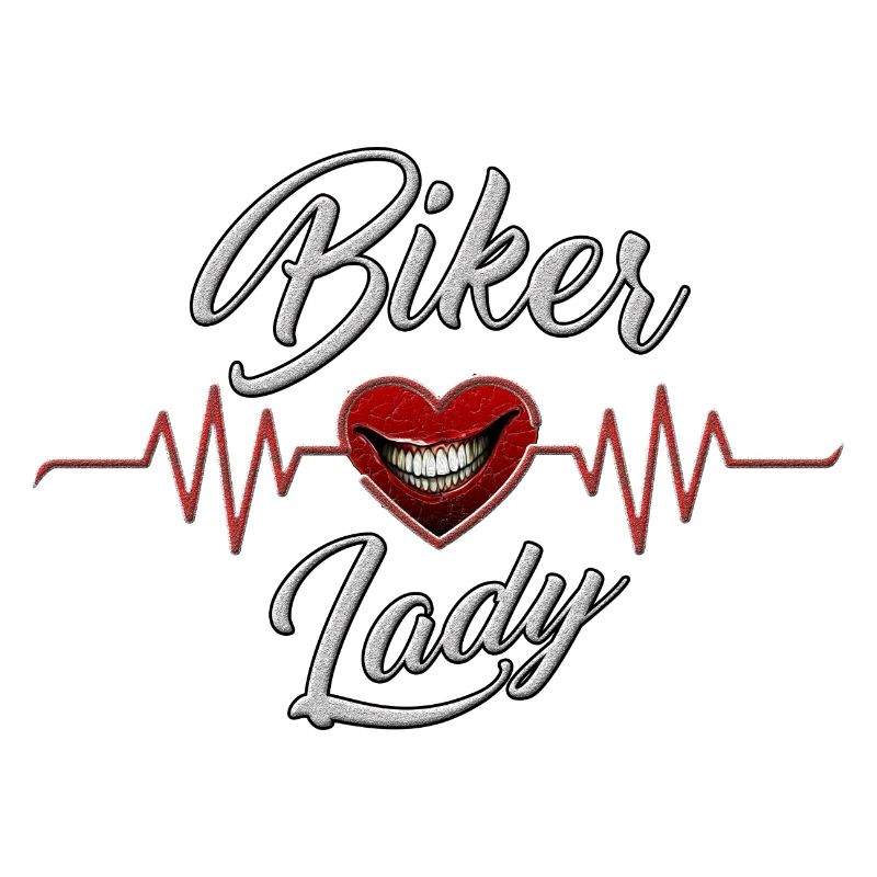 Biker Lady Herzschlag