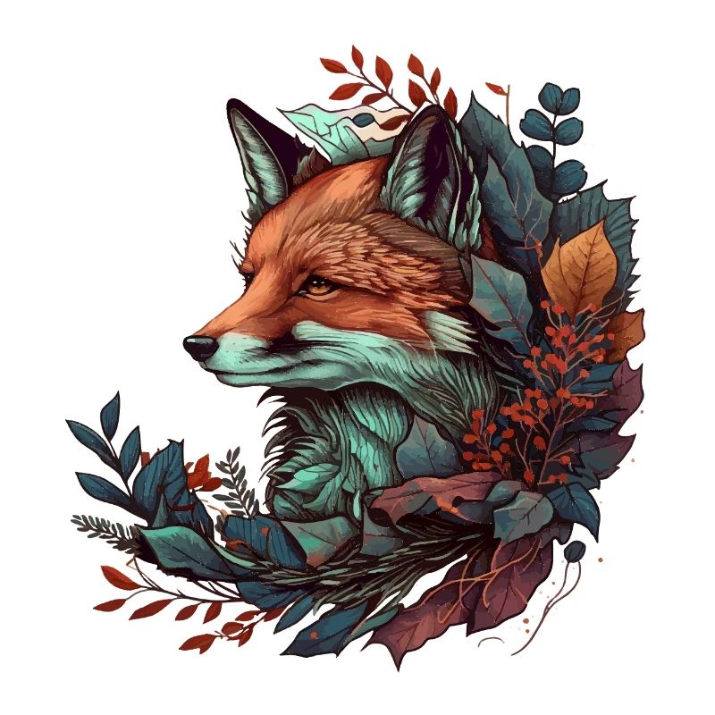 Fuchs Tattoo Geschenk