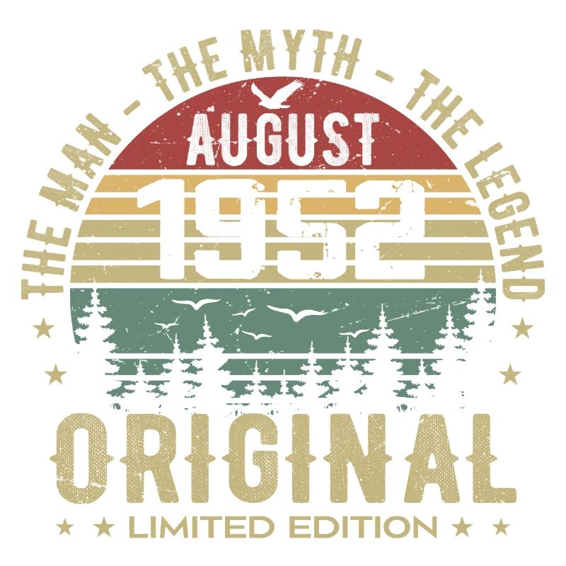 Legende seit August 1952 Geburtstagsgeschenk 1952