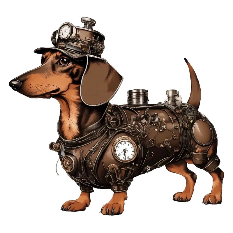 Der Steampunk Dackel | Dachshund