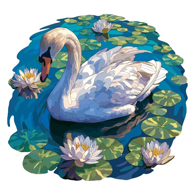 Schwäne Schwan