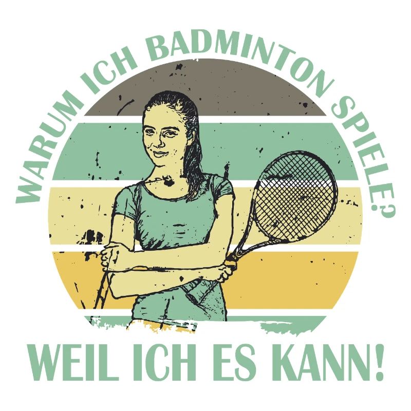Badmintonspieler Geschenke Badminton Outfits