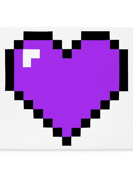 Pixel Herz 8-Bit Gesundheit