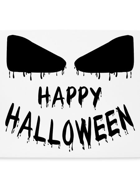Happy Halloween Gesicht