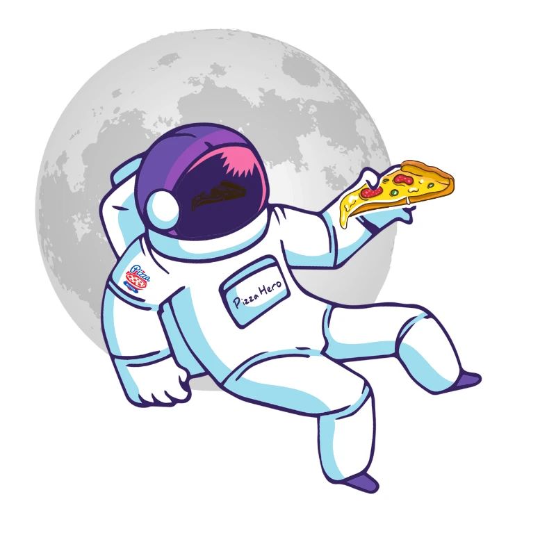 Pizza Astronaut