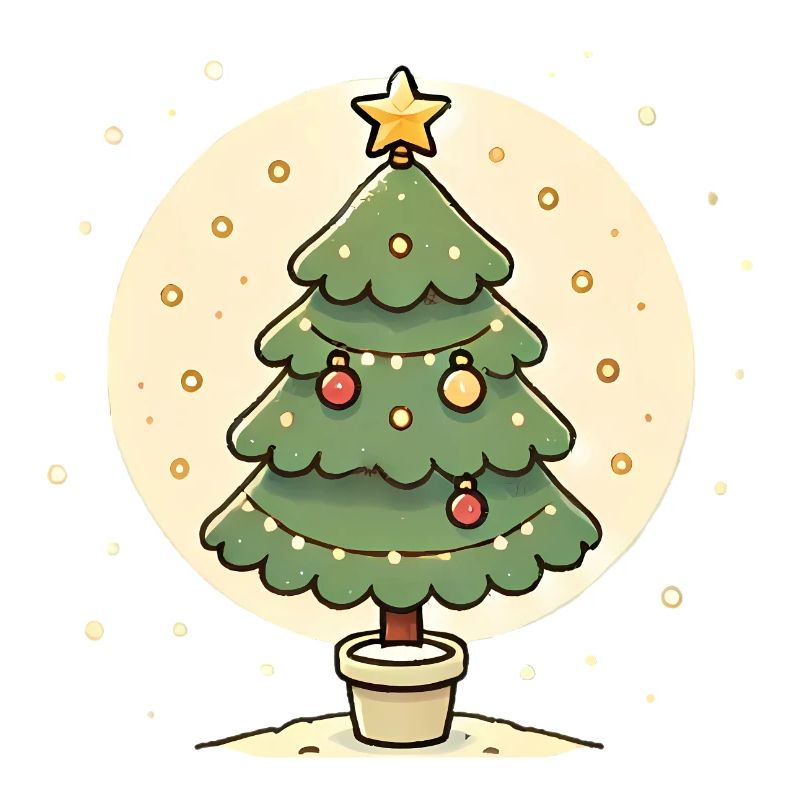 Croyez en la conception magique de l’arbre de Noël