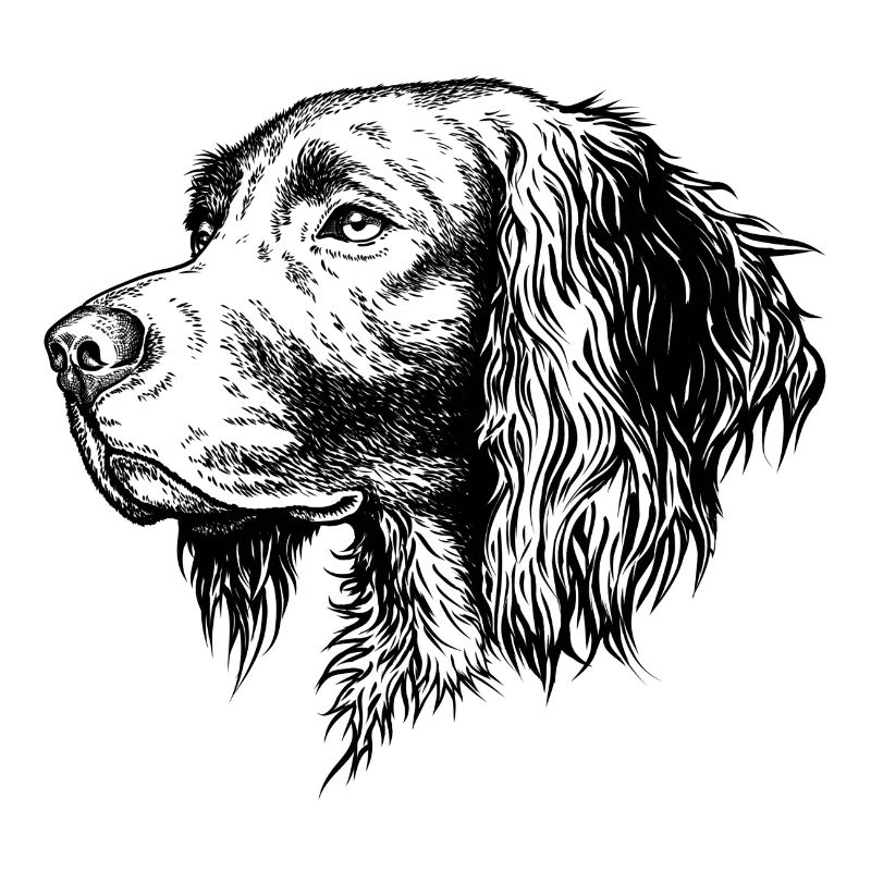 Münsterländer Portrait