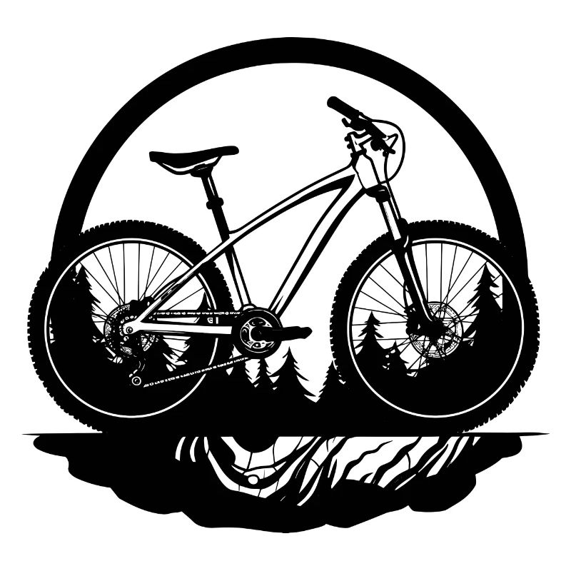 Fahrradfahrer Skizze