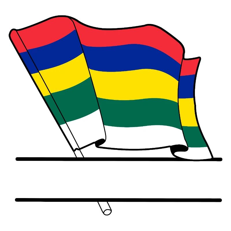 Terschelling Flag – Custom Island Design