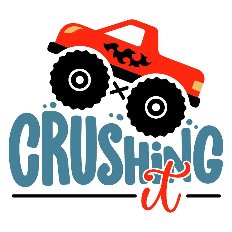 Crushing It Hotrod Grafik