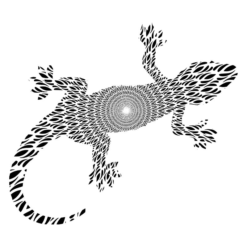 Gecko Mandala