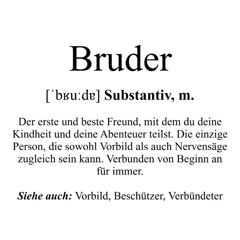Bruder Definition Dictionary