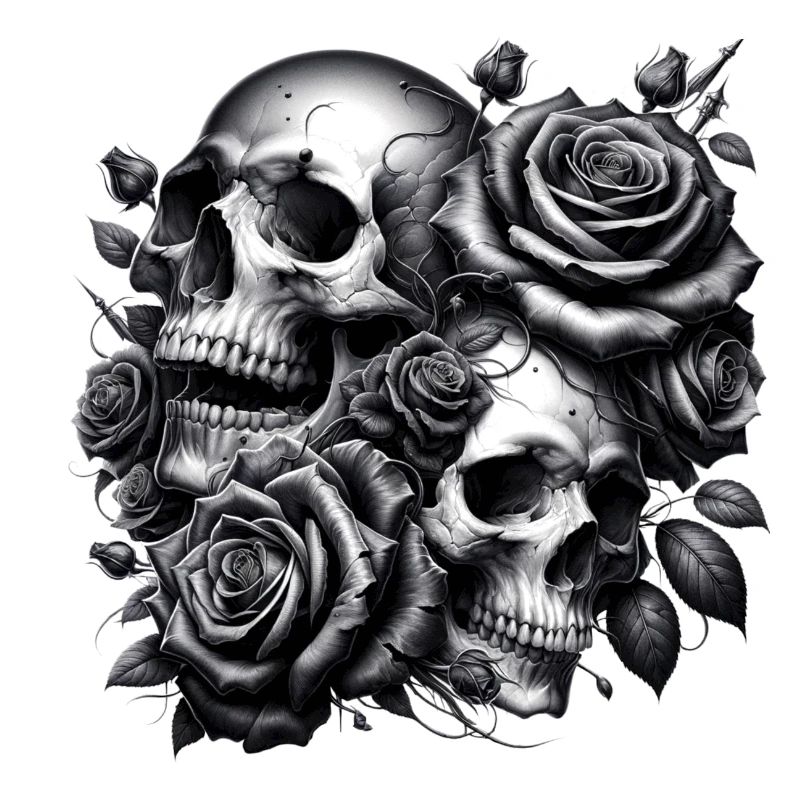 Skulls and Roses
