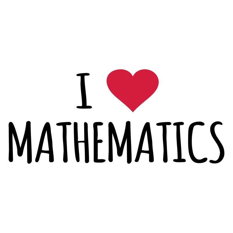 Mathematician Gift I love math